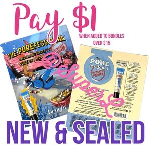 $1 NEW Benefit Cosmetics The POREfessional Hydrate Primer Makeup Base